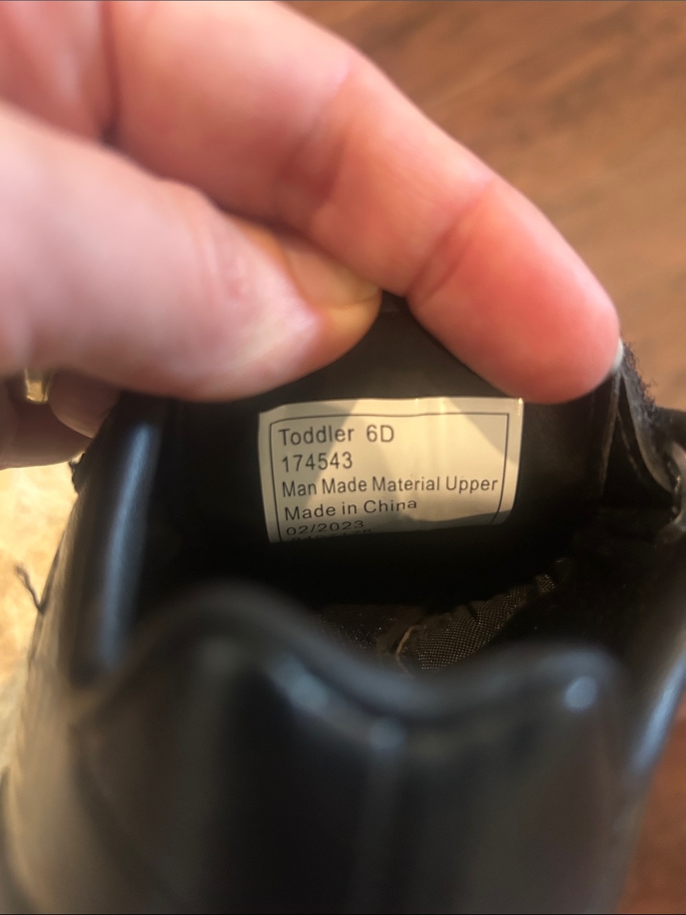Brava Black Soccer Cleats Toddler 6D - Picture 4 of 4